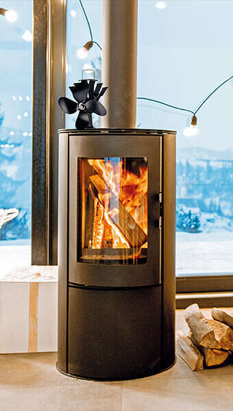 brennender kamin mit kaminventilator 340x600